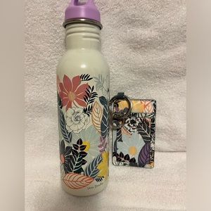Vera Bradley is n water bottle